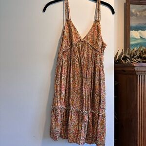 Floral Spaghetti Strap Dress